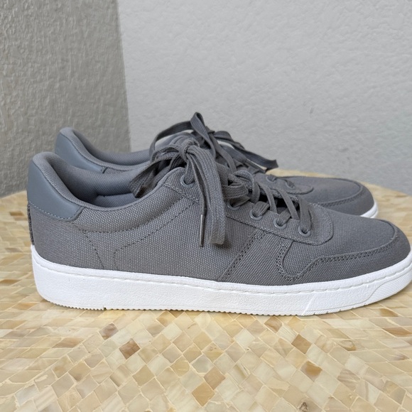 Tom’s TRVL LITE Rio Twill Sneaker Gray Low-Top Sneakers size 8 - Picture 1 of 14